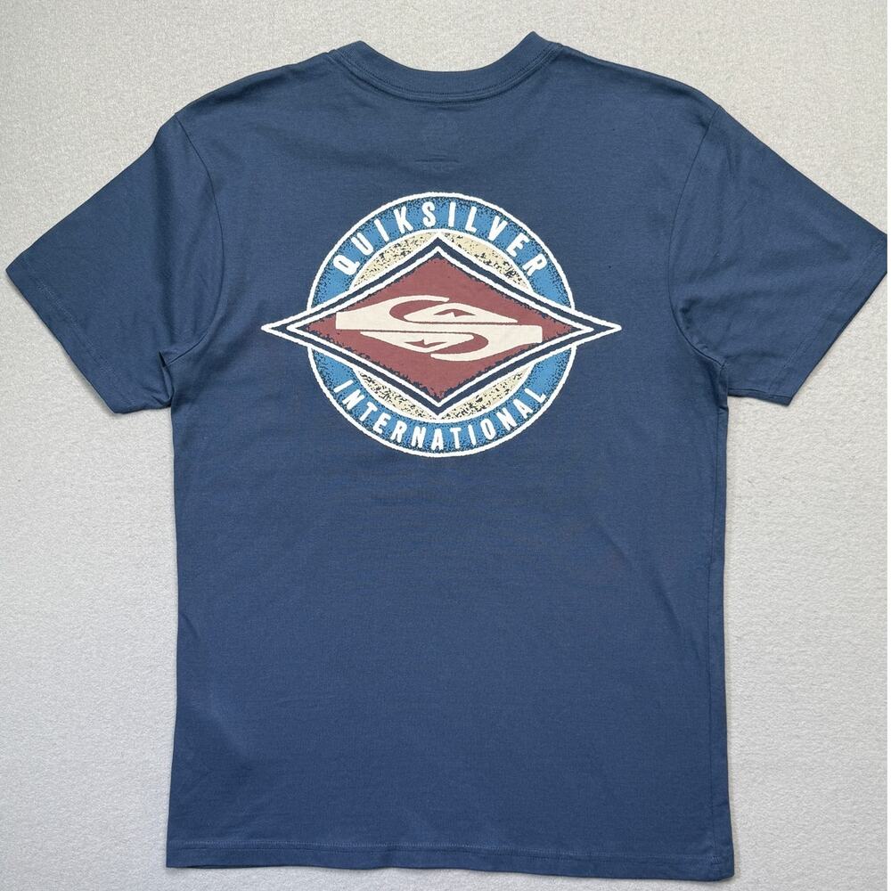 Quiksilver Men's Reflect Short Sleeve T-Shirt Navy small $29